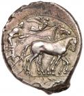 Sicily, Syracuse. Second Democracy. Silver Tetradrachm (17.10 g), 466-405 BC