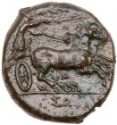 Sicily, Syracuse. Hiketas II. AE (9.13 g), 287-278 BC - 2