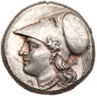 Sicily, Syracuse. Fifth Democracy. Silver 8 Litrai (6.73 g), 214-212 BC