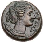 Sicily, Syracuse. Agathokles. AE (9.81 g), 317-289 BC