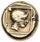 Lesbos, Mytilene. Electrum Hekte (2.52 g), ca. 412-378 BC - 2