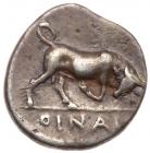 Islands off Ionia, Ikaria. Oinoe. Silver Drachm (3.44 g), 4th century BC - 2