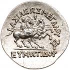 Baktrian Kingdom. Eukratides I. Silver Tetradrachm (16.84 g), ca. 171-145 BC - 2