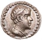 Baktrian Kingdom. Eukratides I. Silver Obol (0.60 g), ca. 171-145 BC