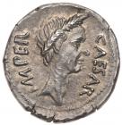 Julius Caesar. Silver Denarius (4.19 g), 44 BC