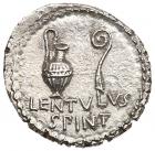 Brutus. Silver Denarius (3.64 g), 42 BC - 2