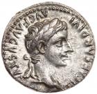 Tiberius. Silver Denarius (3.68 g), AD 14-37