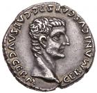 Gaius Caligula, with Germanicus. Silver Denarius (4.00 g), AD 37-41