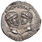 Vespasian, with Titus and Domitian, as Caesars. Silver Denarius (3.29 g), AD 69-79 - 2