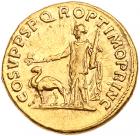 Trajan. Gold Aureus (7.30 g), AD 98-117 - 2