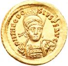 Theodosius II. Gold Solidus (4.41 g), AD 402-450