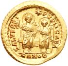 Theodosius II. Gold Solidus (4.41 g), AD 402-450 - 2