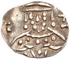 Constantine XI Palaeologus. Silver ? Stavraton (0.55 g), 1448-1453 - 2