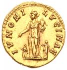 Faustina II. Gold Aureus (6.96 g), Augusta, AD 147-175 - 2