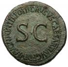 Drusus, son of Tiberius, AD 23. AE Sestertius (25.87g). - 2