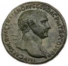 Trajan, AD 98-117. AE Sestertius (25.52g)