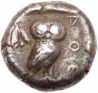 Attica, Athens. Silver Tetradrachm (16.61 g), ca. 500/490-485/0 BC - 2