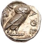 Attica, Athens. Silver Tetradrachm (17.15 g), ca. 454-404 BC - 2