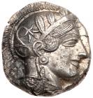 Attica, Athens. Silver Tetradrachm (17.09 g), ca. 454-404 BC