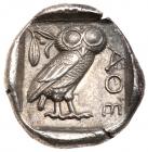 Attica, Athens. Silver Tetradrachm (17.09 g), ca. 454-404 BC - 2