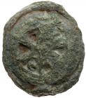 Anonymous. AE Aes Grave Sextans (41.62 g), ca. 265-242 BC - 2