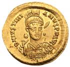 Justinian I. Gold Solidus (4.36 g), 527-565