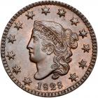 1828 N-10 R1 Small Date PCGS graded MS63 Brown