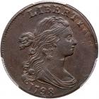 1798 S-172 R2 Style II Hair, Small 8 PCGS graded AU55+, CAC Approved