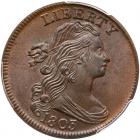 1803 S-258 R1 Small Date, Large Fraction PCGS graded MS65 Brown, CAC Approved