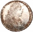 Rouble 1728. Moscow, Kadashevsky mint.