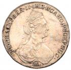 Rouble 1781 C??-??. 23.84 gm.