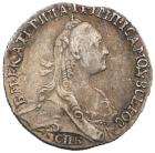 Grivennik 1767/4 ???-TI. 2.41 gm. Overdate.