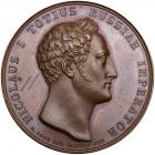 Medal. Bronze. By H. Gube. 38.5 mm. On the Capture of Varna, 1828.