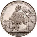 Medal. Silver. By C. Pfeuffer. 39 mm. 17.25 gm. On the Capture of Adrianople, 1829.