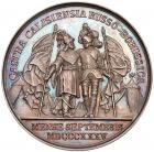 Medal. Silver. By A.L. Hand. 33 mm. Russo-Prussian Military Maneuvers, 1835. - 2