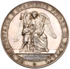 Prize Medal. Silver. 51 mm. 60.92 gm. By H. Gube. Imperial College of Jurisprudence, nd (1838). - 2