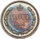 Poltina 1864 C??-H?. - 2