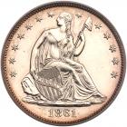 1861-O Liberty Seated 50C