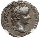 Tiberius. Silver Denarius (3.77 g), AD 14-37