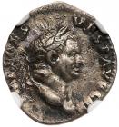 Vespasian. Silver Denarius (3.40 g), AD 69-79