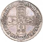 Great Britain. Crown, 1688/7 NGC EF45 - 2