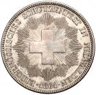 Switzerland. 5 Francs, 1861 NGC MS61 - 2