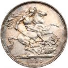 Great Britain. Crown, 1893 EF - 2