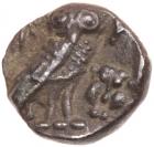 Philistia, Uncertain mints. Silver Obol (0.74 g), mid 5th century-333 BC VF - 2