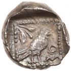 Philistia, Gaza. Silver Obol (0.66 g), mid 5th century-333 BC Choice VF - 2