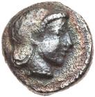 Philistia, Uncertain mints. Silver Obol (0.57 g), mid 5th century-333 BC VF