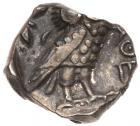 Philistia, Uncertain mints. Silver Obol (0.72 g), mid 5th century-333 BC Fine - 2