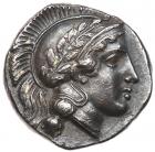 Lucania, Thourion. Silver Nomos (7.82 g), ca. 443-400 BC Superb EF