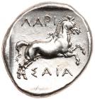 Thessaly, Larissa. Silver Drachm (5.83 g), early-mid 4th century BC Mint State - 2