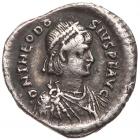 Theodosius II. Silver Siliqua (1.93 g), AD 402-450 VF